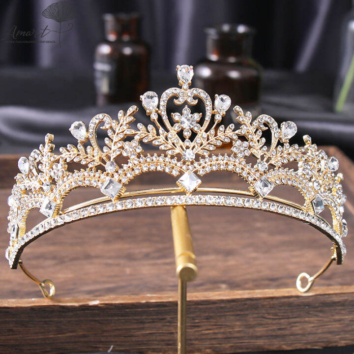 amart-มงกุฎเจ้าสาว-headwear-งานแต่งงานวันเกิดมงกุฎ-headdress-pearl-retro-หรูหราผมเจ้าสาวมงกุฎงานแต่งงาน-headwear-วันเกิดมงกุฎ-headdress-pearl-retro-หรูหราอุปกรณ์เสริมผมสำหรับหญิงสำหรับหญิง-retro