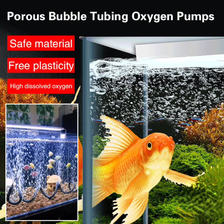 Usmartt Aquarium oxygen pump flexible porous oxygen pump soft air strip