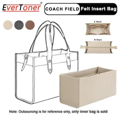 EverToner Felt Cloth Insert Bag Organizer Fits for ONTHEGO Tote