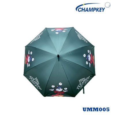 Champkey ร่มกอล์ฟคันใหญ่ Malbon ลายเล่นลูกกอล์ฟสีเขียว ขนาด 30 (UMM005) กันแดด กัน UV ได้เป็นอย่างดี Malbon Golf Umbrella