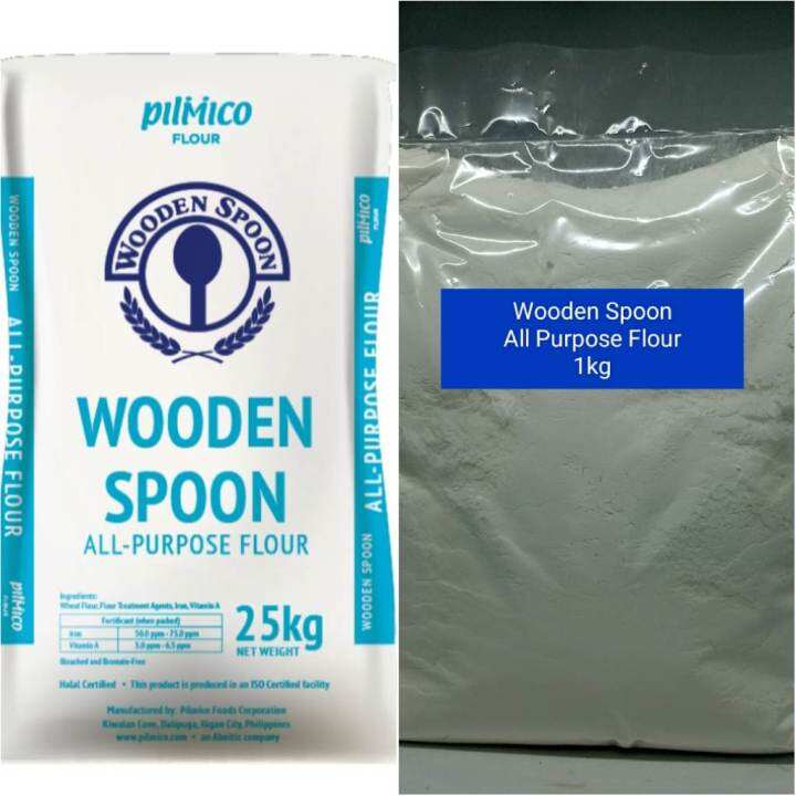 Wooden Spoon All Purpose Flour 1kg( repacked) | Lazada PH