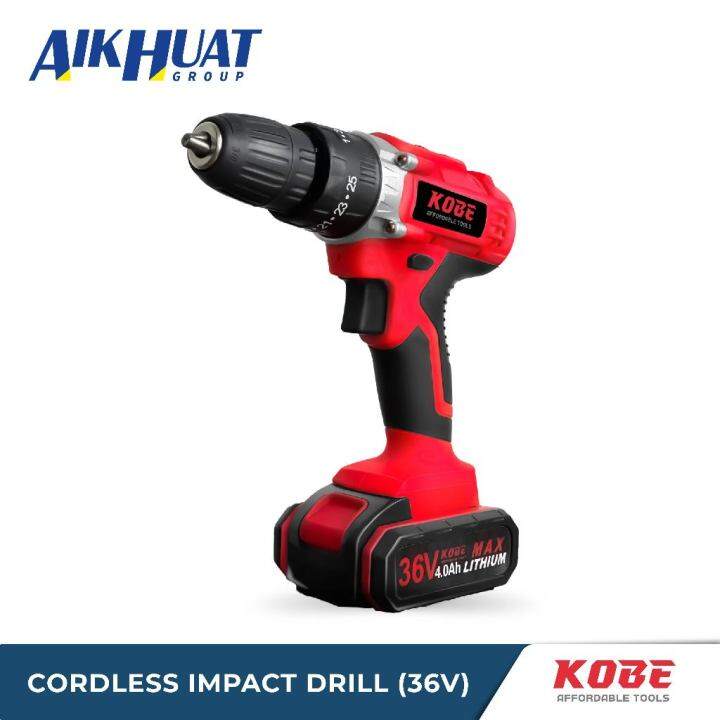 Kobe 36V/18V Cordless Impact Drill 2Speed With Battery Impact Function
