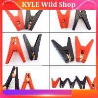KYLE Wild Shop Red+Black 100A 150A 300A Crocodile Car Battery Alligator Clips Electrical Connector Battery Clamp Test Jumper Cables Boost