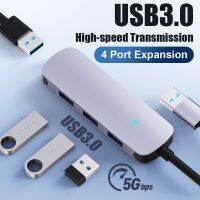 USB 3.0ฮับ4พอร์ตอะแดปเตอร์ OTG 5Gpbs ความเร็วสูง USB 3.0 2.0 Splitter สำหรับ Lenovo แมคบุ๊กโปรแอร์ชิ้นอุปกรณ์คอมพิวเตอร์