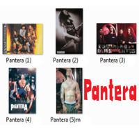 โปสเตอร์ รูปภาพ Pantera (5แบบ) แพนเทอรา หายาก โปสเตอร์วงดนตรี ภาพวงดนตรี โปสเตอร์ติดผนัง โปสเตอร์สวยๆ poster