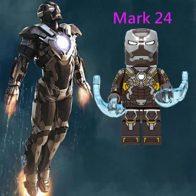 Mark 24ถังจิ๋วมหัศจรรย์ซูเปอร์ฮีโร่,Iron Man โทนี่สตาร์คของเล่น DIY สำหรับเด็ก