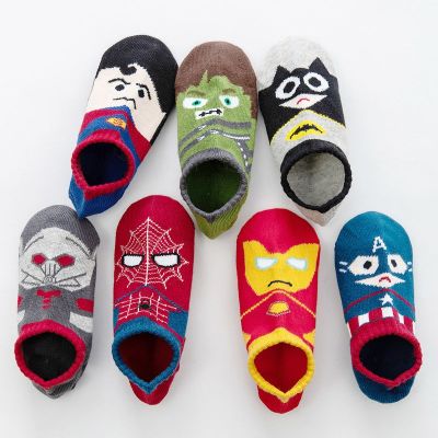 3 PACK Kids Socks Baby Boy Cotton Sock Superman Socks 3IN 1 (READY STOCK)