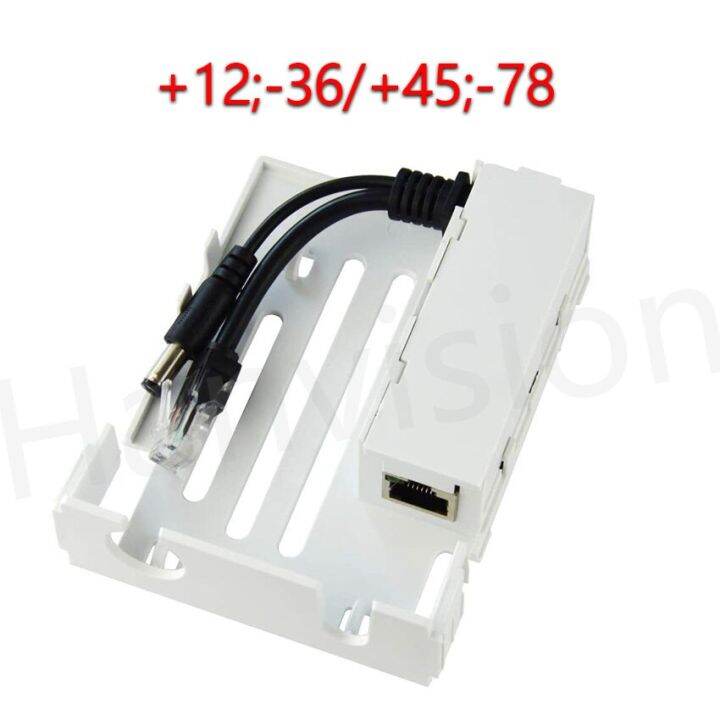 hot-item-active-waterproof-poe-power-over-ethernet-splitter-adapter-48v-ถึง12v-ieee-802-3af-compliant-10-100mbps-poe-splitter-พร้อม12v