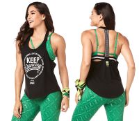 Zumba Keep Dancing Tank  (เสื้อกล้ามออกกำลังกายซุมบ้า)