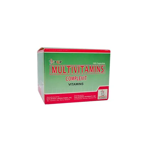 COMPLEVIT MULTIVITAMINS 100 CAPSULES Lazada PH