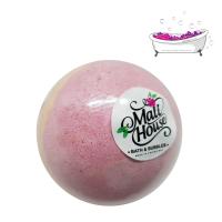 Mali House  Bath Bombs บาธบอม ระเบิดอาบน้ำ สำหรับแช่ในอ่าง กลิ่นเลิฟสเปล Love Spell,สีส้ม 150g