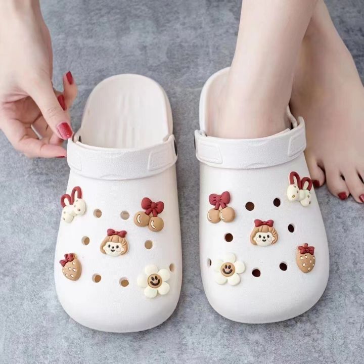 Vofox New Crocs Korean slippers Women's force clog iconic classic ...