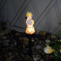 LED Solar Flame Light Sun Moon LED Garden Light Flame Effect Lamp Waterproof Outdoor Lights Landscape Solar Decorative Light