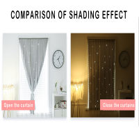 langsir tingkap murah Bedroom Curtain Self-adhesive Velcro Window Curtain Blackout Curtains