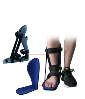 คืนเท้าเฝือกข้อเท้า orthosis สำหรับจังหวะ Varus เท้า plantar Achilles tendonitis ข้อเท้าแพลงเอ็นในเอ็นรั้งเชอร์ลี่ย์