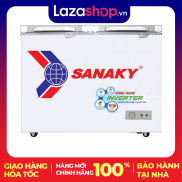 Tủ đông Sanaky Inverter 208 lít VH-2599A4K - 1 ngăn đông, dàn lạnh đồng