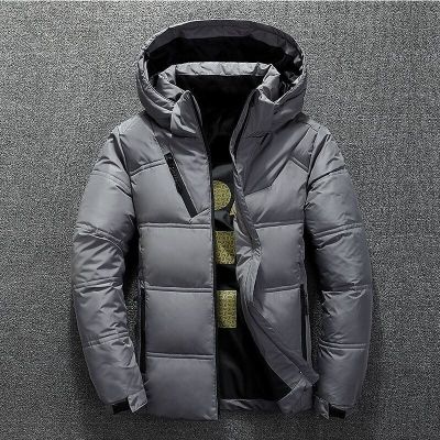 ZZOOI Mens Puffer Jacket Down Outdoor Casual Date Casual Daily Office &amp; Career Solid / Plain Color Outerwear Clothing Apparel  M-3XL
