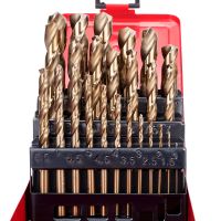 【DT】hot！ M35 HSS-Co 5  Cobalt Speed Metric Twist Bit Set With Metal Wood Metalworking