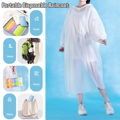 Raincoat For Outdoor Activities Lightweight Rain Poncho Portable Rain Poncho Waterproof Rain Poncho Disposable Raincoat