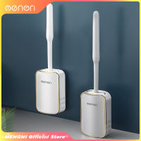 Mengni-Luxury toilet Brush bathroom Wall-Mount Quick draining Clean TOOL cleaning Brush bathroom accessor sets