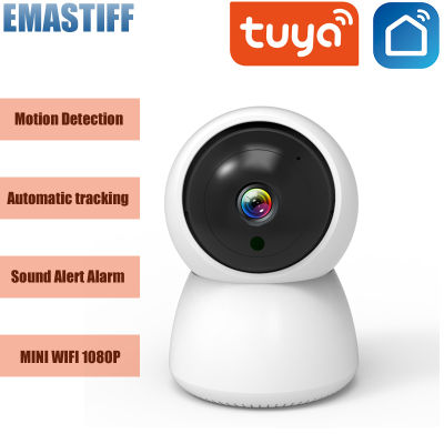 2022 HD 1080P WIFI IP Camera Tuya Smart Surveillance Camera Automatic Tracking Smart Home Security Indoor WiFi Wireless Baby