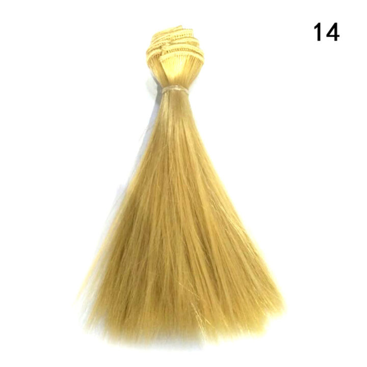 ruyifang-1pcs-15cm-ความยาว-natrual-สีหนา1-3-1-4-1-6-bjd-wigs-doll-hair