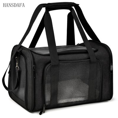 Cat Dog Carrying Bag Pet Soft Bag Carrier For Small Medium Cat Breathable Travel Bag Light Shoulder Bag Outdoor Transport Bag