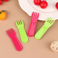 5pcs lunch accesorios Fruit Fork Mini Children Snack Cake Dessert Food Pick Cake Spoon Toothpick Bento Lunches Party Decor