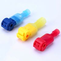 New Product 20 PCS,T-Type Terminal Blocks,Wire And Cable Connection Clip,Quick Peel-Free Connector Plug,Household Splicing Connector