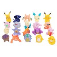 24-144 Pcs Pokemon Figures 2-3CM No Repeat Styles Kawaii Pikachu Mini Action Figure Collection Pets Model Toys Childrens Gift