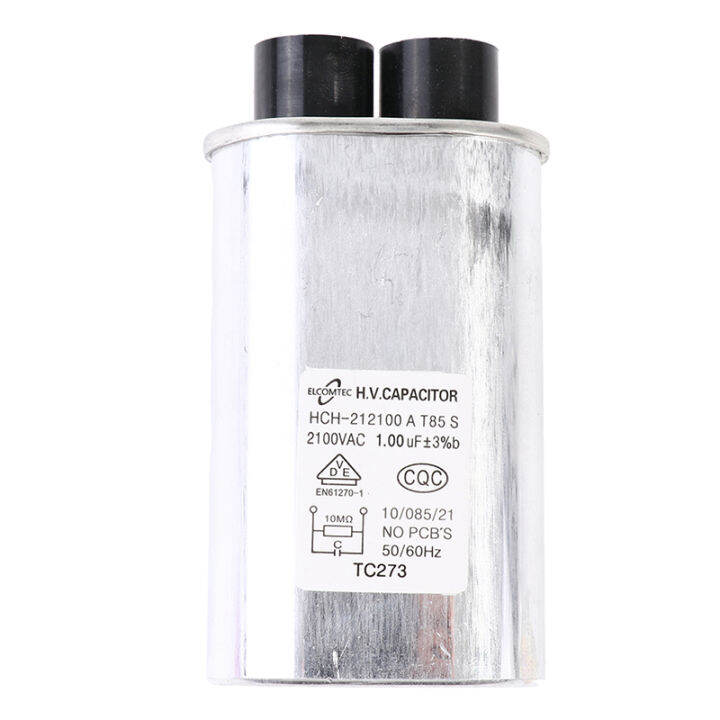 High Voltage Microwave Oven Capacitor 1.00Uf Boost Filter Capacitor