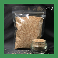 งาบ้าน งาขาวไม่ฟอกสี 250 กรัม Natural white sesame (unpolished) 250g