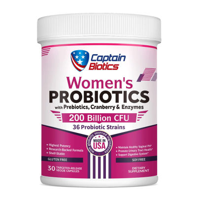 Captain Biotics 200 Billion Womens Probiotics