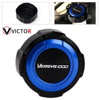 For KAWASAKI Versys1000 2020 2021 ZX-10R 2008-2020 ZX-25R Motorcycle CNC Aluminum Rear Brake Fluid Reservoir Cap Cylinder cover