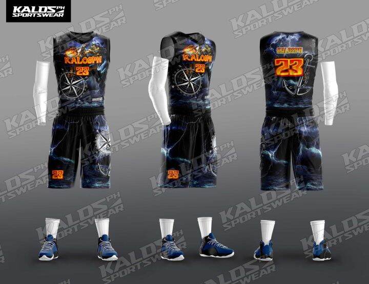 0107 SEAFARER MARINE SEAMAN DESIGN BASKETBALL JERSEY SET SANDO AND SHORT Lazada PH