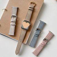 Tali Kulit Suede Musim Dingin Hangat untuk Jam Tangan Apple 41Mm 40Mm 38Mm 44 45 42 49Mm Jam Tangan Lembut Wanita untuk Iwatch 8 7 6 Ultra SE 5 4 3 2