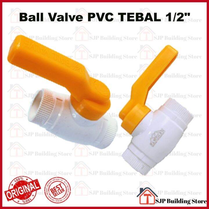 Promo Ball Valve Pvc Tebal Stop Kran L Keran Pipa Lazada Indonesia