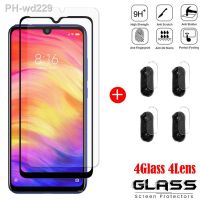 For Xiaomi Redmi 7 Glass Redmi Note 7 Pro Tempered Glass Full Glue Cover Screen Protector For Xiaomi Redmi Note 7s Camera