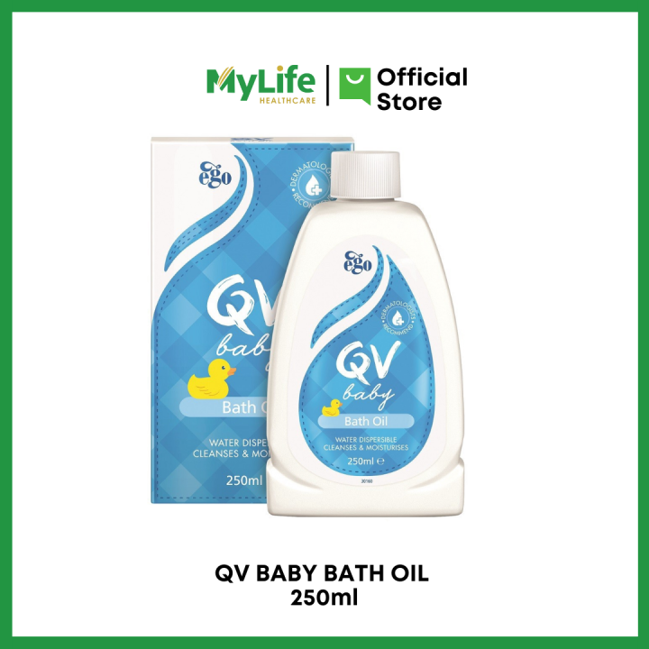 QV BABY BATH OIL (250ML) FOR SENSITIVE AND FLAKING SKIN Lazada
