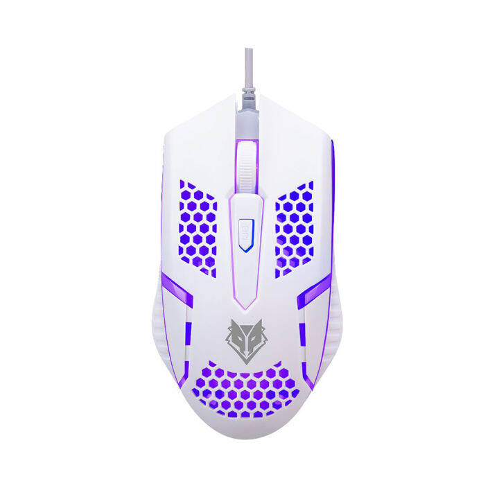 nubwo-nm-100-เมาส์-เมาส์เกมมิ่ง-เล่นเกม-mouse-usb-gaming-optical-มีไฟ