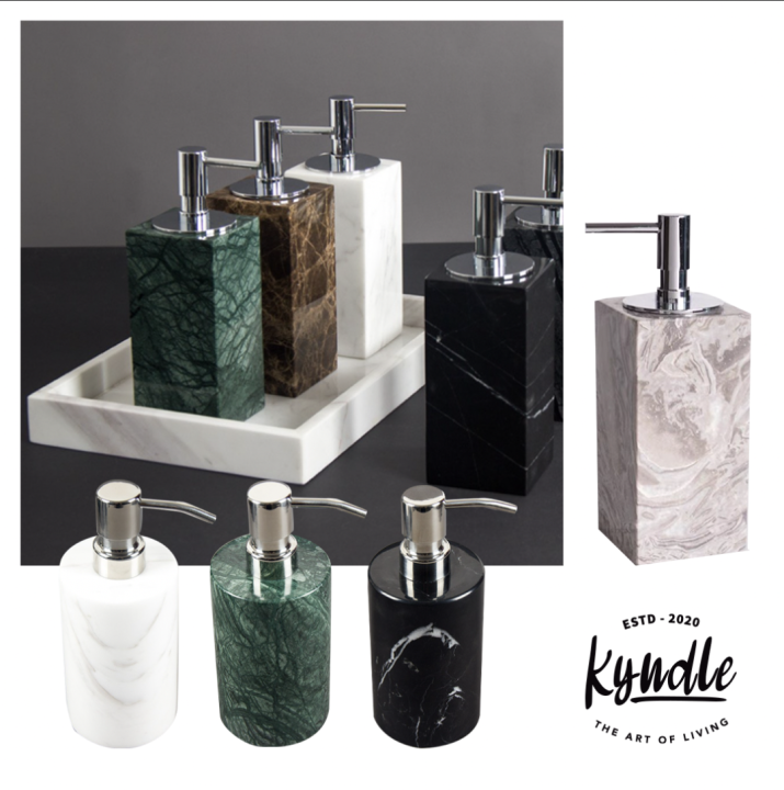 Luxury Premium Real Natural Marble Soap Dispenser Lazada Singapore
