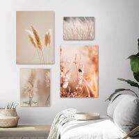 【cw】 Withered Field Dry Reed Canvas Poster And Print Wall Pictures Decoration ！