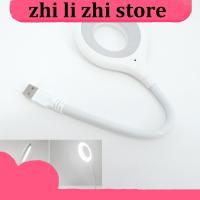 zhilizhi Store Mini Portable Study Reading Night Light 5V Dc Usb Desk Round Keyboard Lamp Bedside White Lamp Eye Protection For Computer Pc