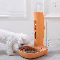 Cat Automatic Water Dispenser Pet Bowl กาต้มน้ำ Dog Feeder ยกแขวนชั้นวางอาหารสัตว์โดยไม่ต้องใช้ปากเปียก