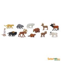 Safari Ltd. : SFR765804* โมเดลแพ็คถุง North American Wildlife