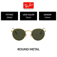 โปรโมชั่น Flash Sale : Ray-Ban Round Metal - RB3447 001 แว่นตากันแดด rayban