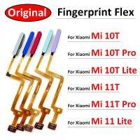 ปุ่มโฮมดั้งเดิมลายนิ้วมือ Touch ID Sensor Flex Cable Ribbon สําหรับ Xiaomi Mi 11T 10T Pro / Mi 11 10T Lite อะไหล่