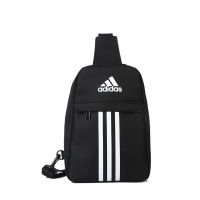 ADIDASกระเป๋าคาดหน้าอกแบบสปอร์ตมัลติฟังก์ชั่นสำหรับผู้ชายและผู้หญิง