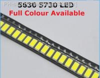 200pc 5630 5730 0.5W LED Surface Mount Led 3200k 6500k White 0.5w 3.2 3.4V Ultra Birght Led Diode Chip Warm White 150Ma