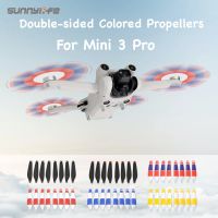 ใบพัด 8ชิ้น DJI Mini 3 Pro Double Sided Colored 8pcs Propellers 6030F Lightweight Low Noise Accessories for Mini 3 Pro